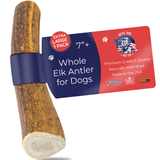 Extra Large (XL) Whole Elk Antler Official Dog Chew