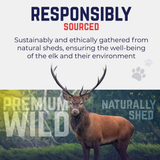 MONSTER Whole Elk Antler Dog Chew