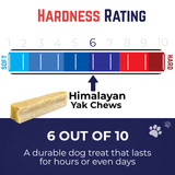 yak chews hardness rating