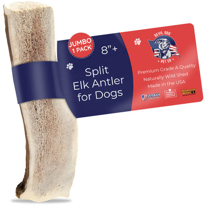 Whole & Split Elk Antler - Devil Dog Pet Co