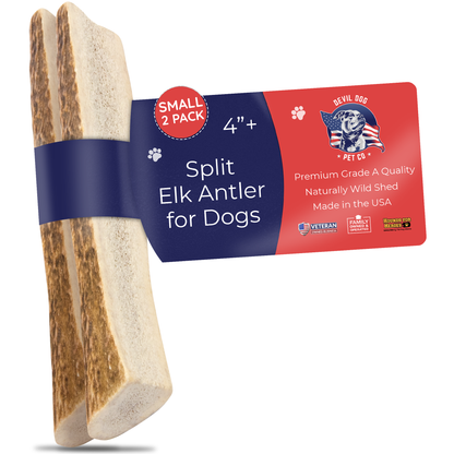 Whole & Split Elk Antler - Devil Dog Pet Co