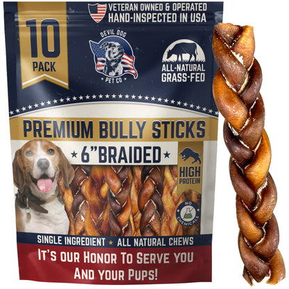 Premium Bully Stick Dog Chews