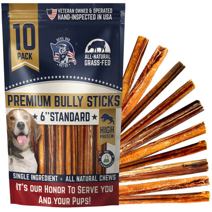 Premium Bully Stick Dog Chews