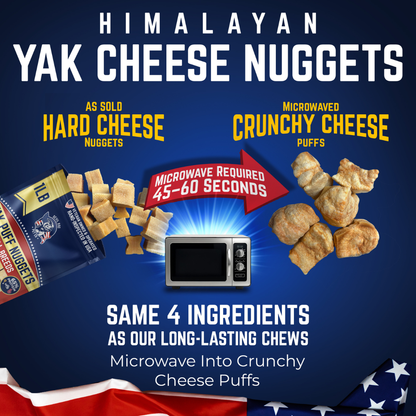 Himalayan Yak Cheese Puff Nuggets