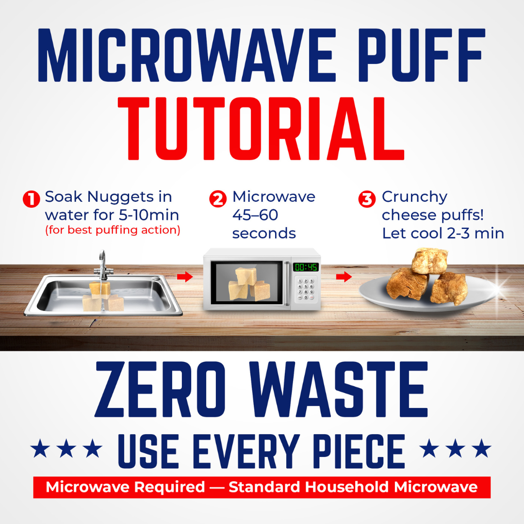 Himalayan Yak Cheese Puff Nuggets