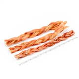 12" Braided Bully Stick - 3pk